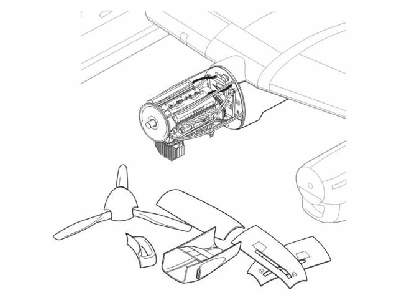 Lancaster Mk.I/II - Engine Set - image 1