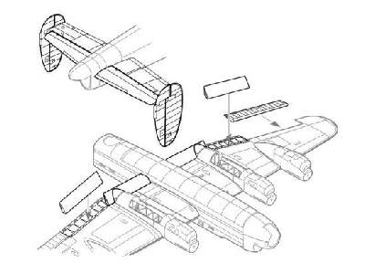 Lancaster Mk.I/II - Control Surfaces - image 1