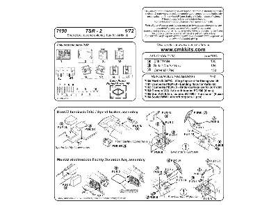 TSR  2  Speed brakes and avionics bay 1/72 for Airfix kit - image 2