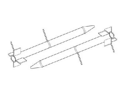 HVAR Rockets 5 inch (12 pcs) - image 1