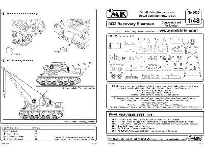 M32 Recovery Sherman - conversion set for Tamiya - image 2