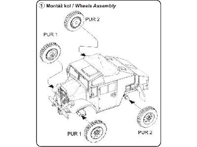 Quad Chevrolet 4x4 - wheels 10.5x20 Cross Country (Dunlop) for I - image 3