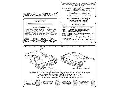 Hetzer 75mm Pak 39 L/48 gun - Metal barrel 1/35 for Tamiya / Ita - image 2