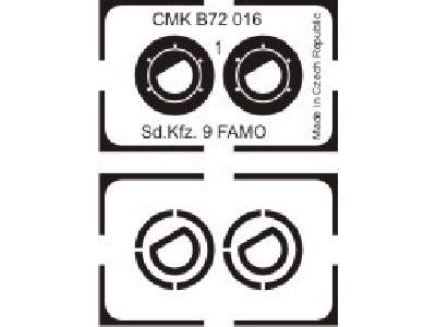 Sd.Kfz. 9 FAMO wheels for Revell/Trumpeter - image 4