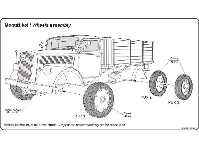 Opel blitz wheel for Roden - image 3