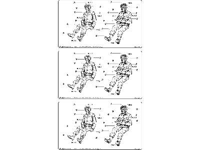 Russian modern Heli. Pilots sitting (2. fig.) - image 3