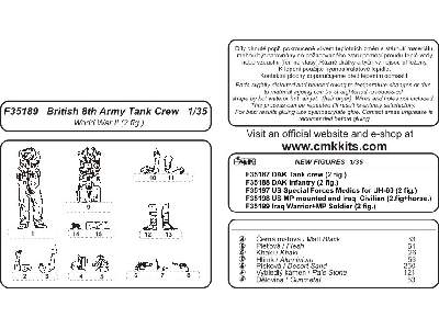 British 8th Army Tank Crew (2fig) - image 2