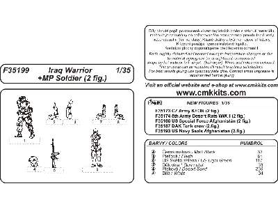 Iraq Warrior + MP Soldier (2 fig) - image 2