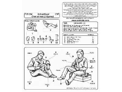 Schnellboot Crew at Rest 1/35 (2 fig.) - image 2