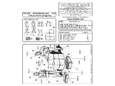 Schnellboot Crew with provision 1/35 (2 figures) - image 2