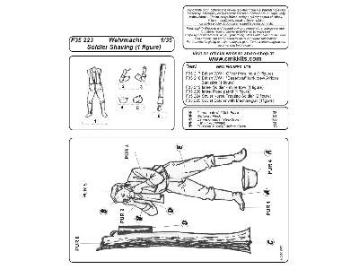 Wehrmacht Soldier Shaving 1/35 (1 fig.) - image 2