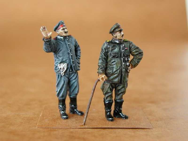 German Pilot + Mechanic WW I (2 fig.) - image 1