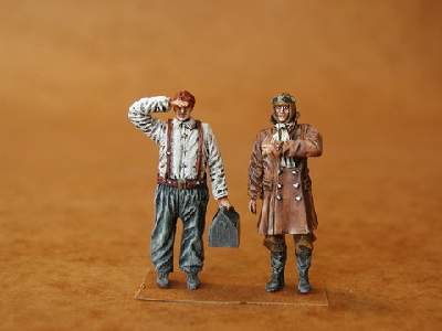 RFC Pilot + Mechanic WW I (2 fig.) - image 1