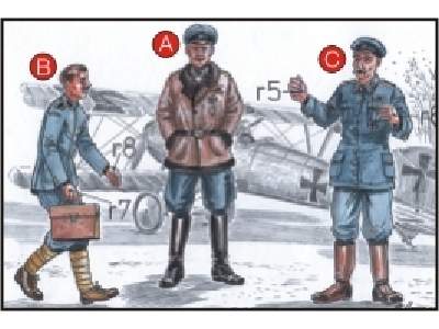 Richthoffen Flying Circus WW I (3 fig.) - image 1