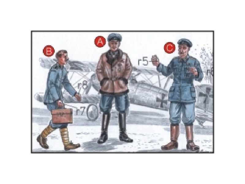 Richthoffen Flying Circus WW I (3 fig.) - image 1