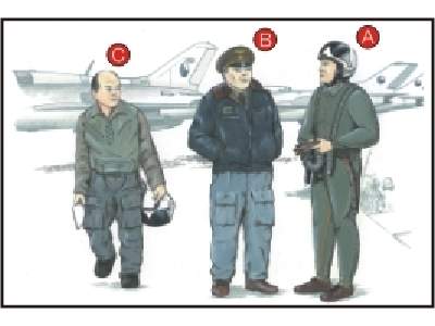 Warsaw Pact Pilots (3 fig.) - image 1