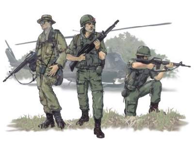 US Airborne Vietnam war (3 fig.) - image 1