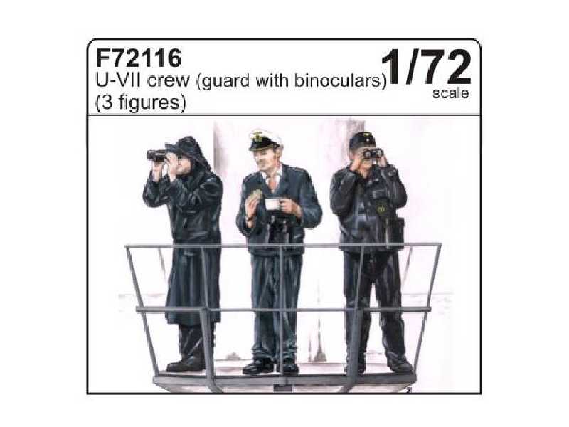 U-VII crew (guard with binoculars) (3 fig.) - image 1