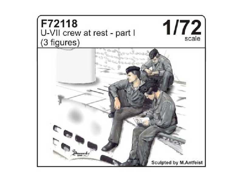 U-VII crew at rest part I (3 fig.) - image 1
