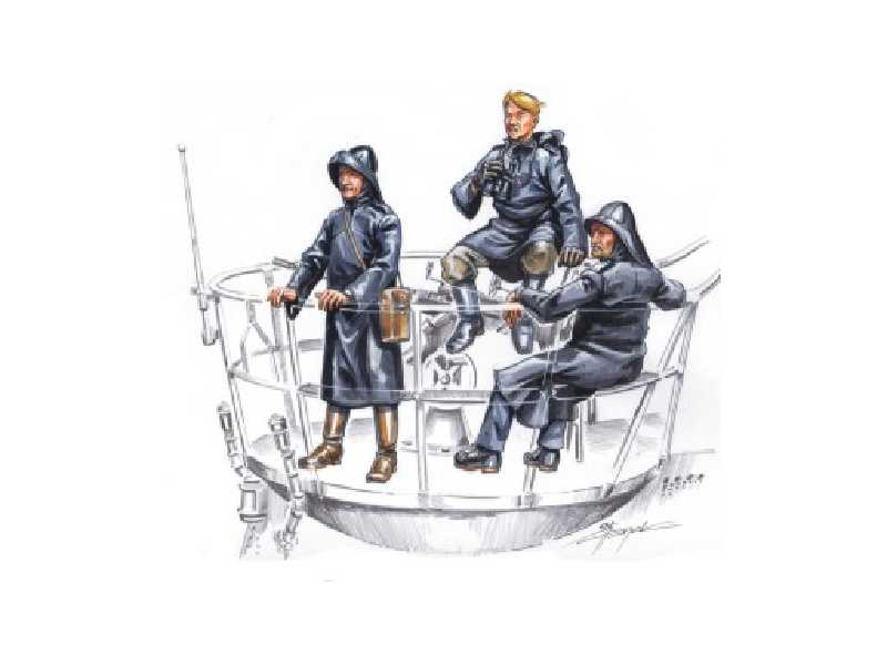 U-VII crew on sentry (3 fig.) - image 1