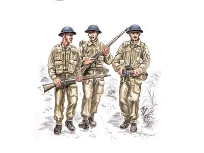 British soldiers WW II (3 fig) - image 1