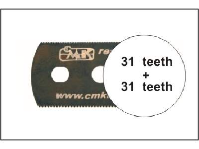 Smooth saw (both sides) 1pc - image 1