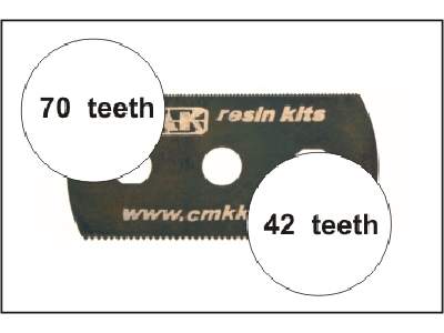 Ultra smooth and extra smooth saw (2 sides) 5pcs - image 1