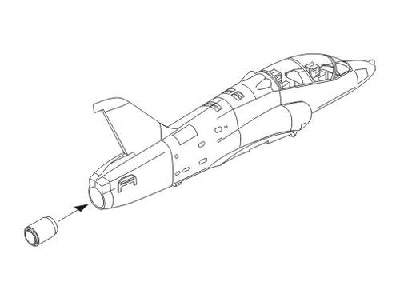 Hawk T.Mk.I - Exhaust nozzle for Airfix / Italeri kit - image 1