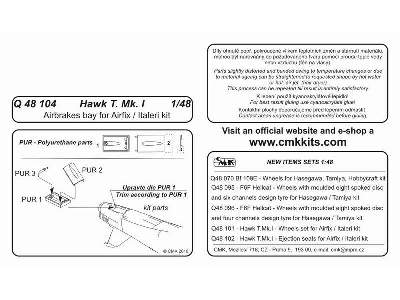 Hawk T.Mk.I - Airbrakes for Airfix / Italeri - image 2