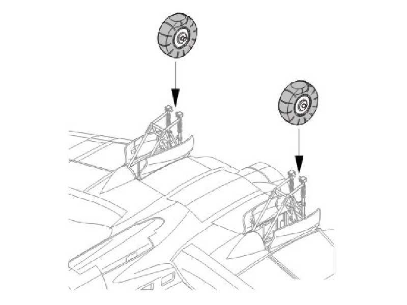 Heinkel He 111H wheels - image 1