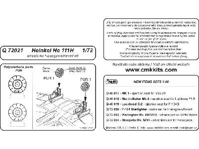 Heinkel He 111H wheels - image 2