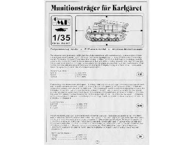 Panzer IV Munitionstrager for Karl Moser - image 2