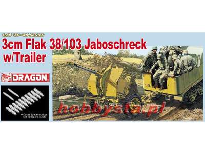 3cm Flak 38/103 Jaboschreck w/Trailer - image 1
