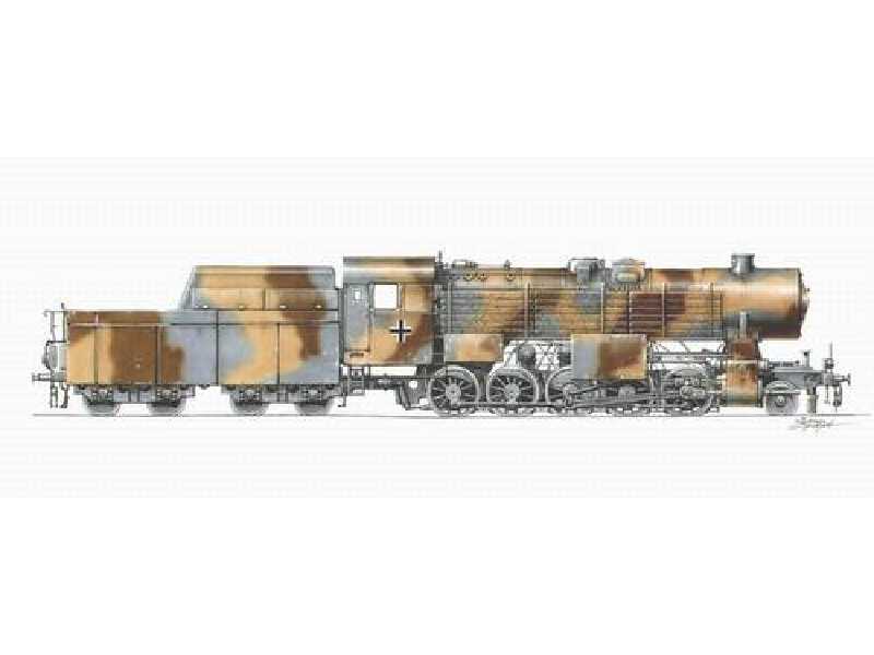 BR 52 Kriegslokomotive-Wannentender armoured - image 1