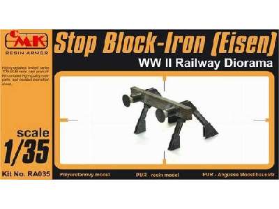 Stop Block-Iron (Eisen) WW II Railway Diorama - image 1