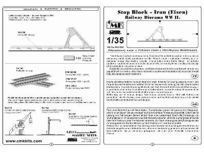 Stop Block-Iron (Eisen) WW II Railway Diorama - image 2