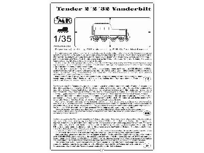 Tender 2'2'32 Vanderbilt - image 2
