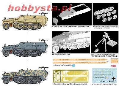 Sd.Kfz.251/2 Ausf.C Rivetted Version mit Gamenatwerfer - image 2