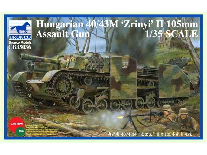 Hungarian 40/43M Zrinyi II 105mm Assault Gun - image 1