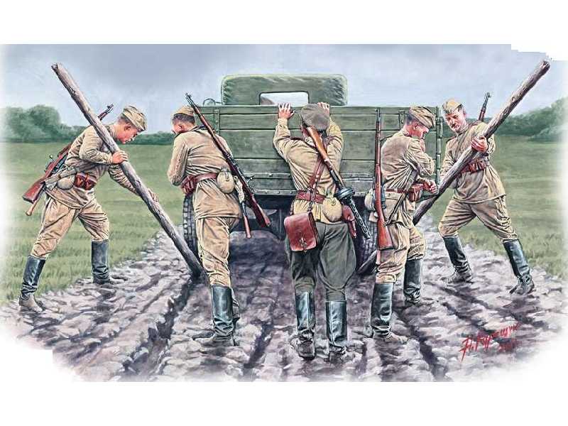 Pushing Soviet Soldiers - image 1