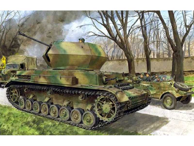 3.7cm FlaK 43 Flakpanzer IV Ostwind - image 1