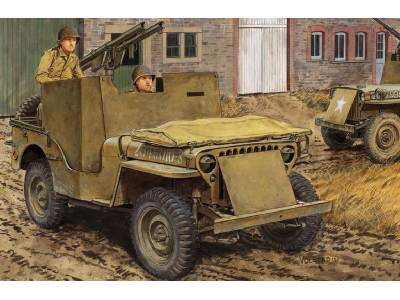 Armored 1/4 Ton 4x4 Truck w/Bazooka - image 1