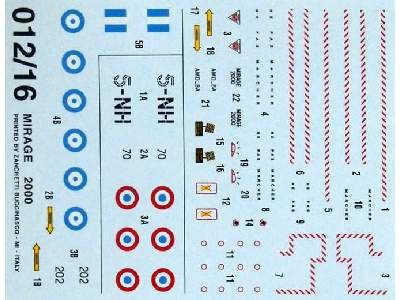 Mirage 2000C w/Paints and Glue - image 3