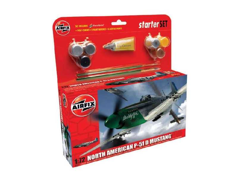 North American Aviation P-51D Mustang Starter Set - image 1