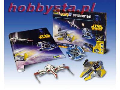 STAR WARS 3 Fighter Set - 3 modele - image 1