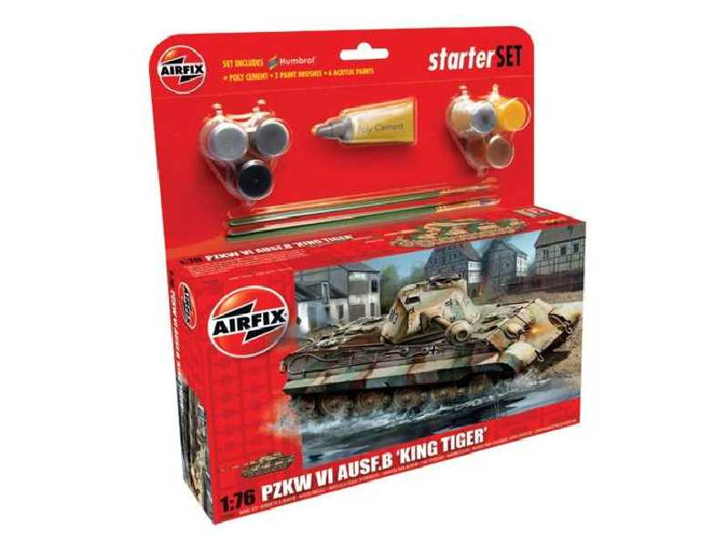 King Tiger Tank Starter Set - image 1