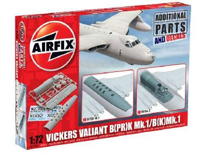 Vickers Valiant Photo-Reconnaissance and Refueller Parts - image 1