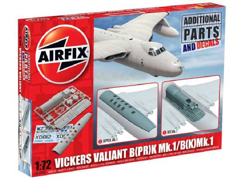Vickers Valiant Photo-Reconnaissance and Refueller Parts - image 1 Vickers Valiant Photo-Reconnaissance and Refueller Parts - image 1