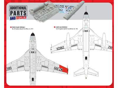 Vickers Valiant Photo-Reconnaissance and Refueller Parts - image 2