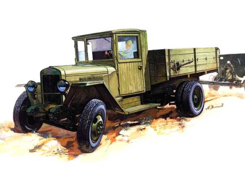 ZIS-5V Soviet Light Truck - image 1